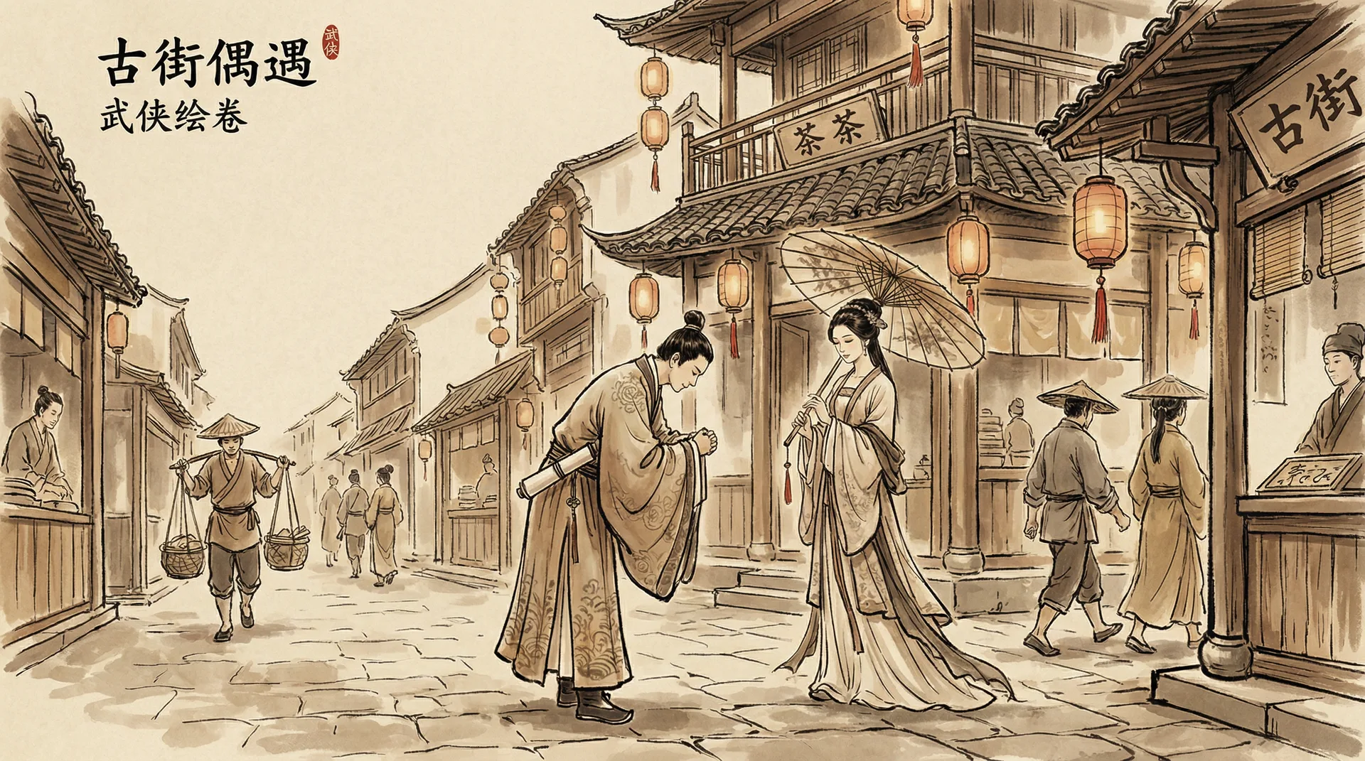 瘦猴探花 - 古街桃花缘